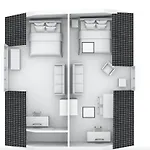 2 Rooms For 4 Pax In Monument Of 3Rd Floor